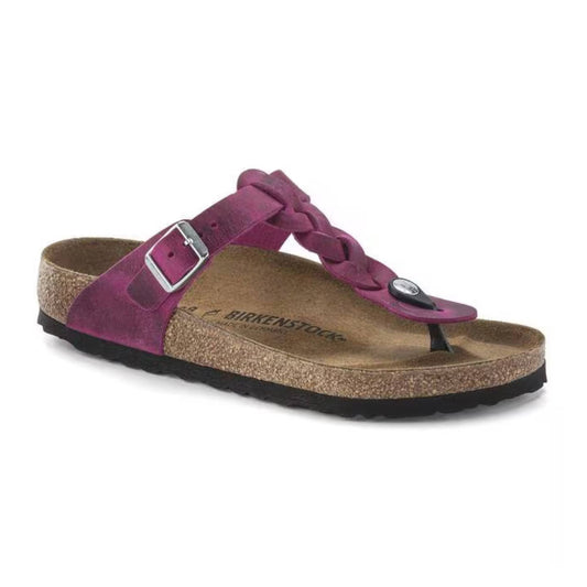 Gizeh Braided Oiled Leather Women's