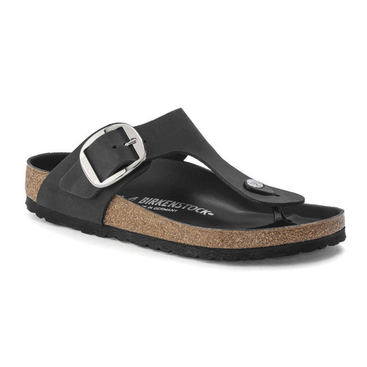 Gizeh Big Buckle Oiled Leather Women's