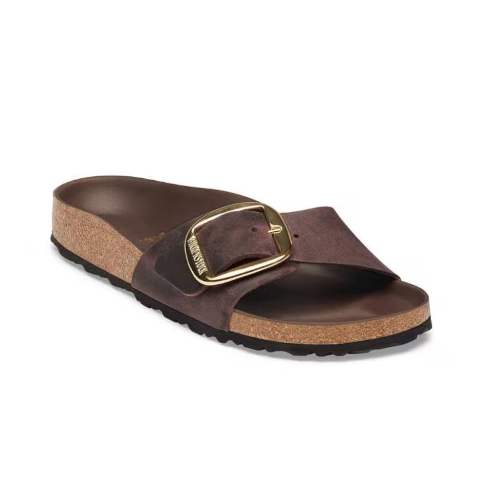Madrid Big Buckle Oiled Leather Women's